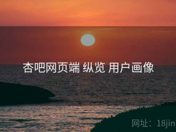 杏吧网页端 纵览 用户画像