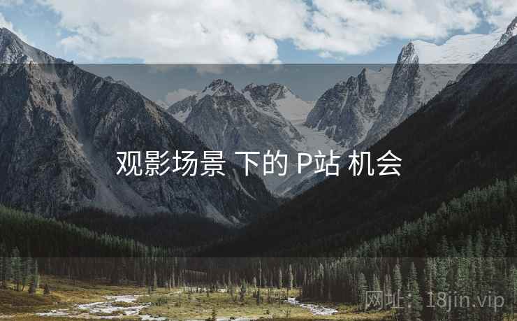 观影场景 下的 P站 机会 观影场景 下的 P站 机会